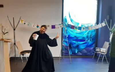 Konfirmanden übernehmen Gottesdienst — Pfarrer Baginski „arbeitslos“