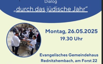 Herzliche Einladung zum Ökumenischen Abend zum christlich-jüdischen Dialog